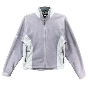 Helly Hansen Jacket Womens Small Full Zip Fleece Outdoor Hiking Winter Coat